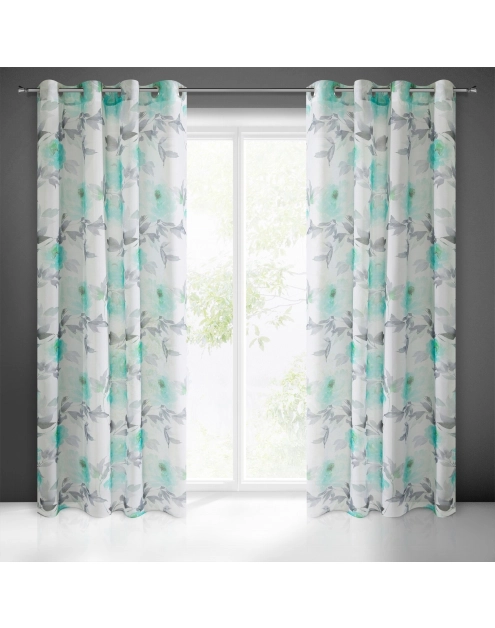 Zdjęcie: Zasłona gotowa Briana 140x250 cm biały EUROFIRANY