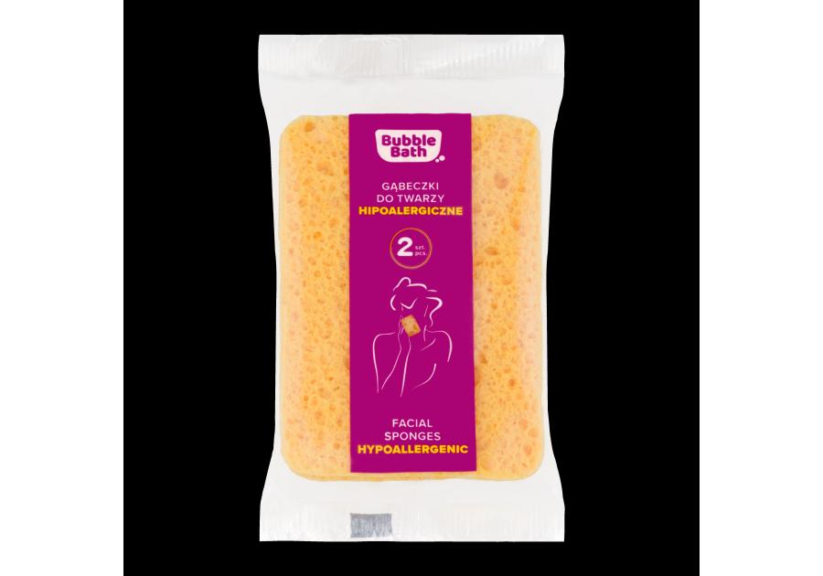Zdjęcie: Gąbki do twarzy Hipo 2 sztuki BUBBLE BATH