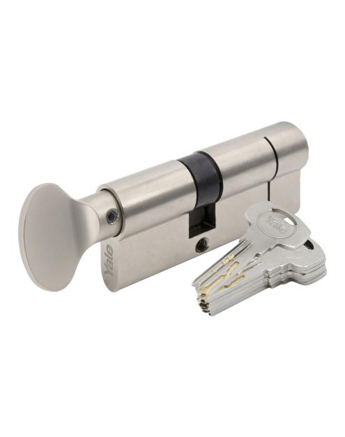 Zdjęcie: Wkładka z gałką Y2100 35/50G satyna YALE