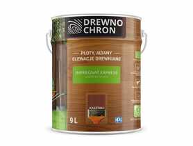 Impregnat do drewna Express Ogród kasztan 9 L DREWNOCHRON