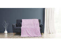 Zdjęcie: Koc Nessa powderpink 70x150 cm AMELIAHOME