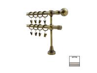 Zdjęcie: Karnisz Hefajstos Plus fi 16 mm - 240 cm kulka satyna (folia) KARWEL