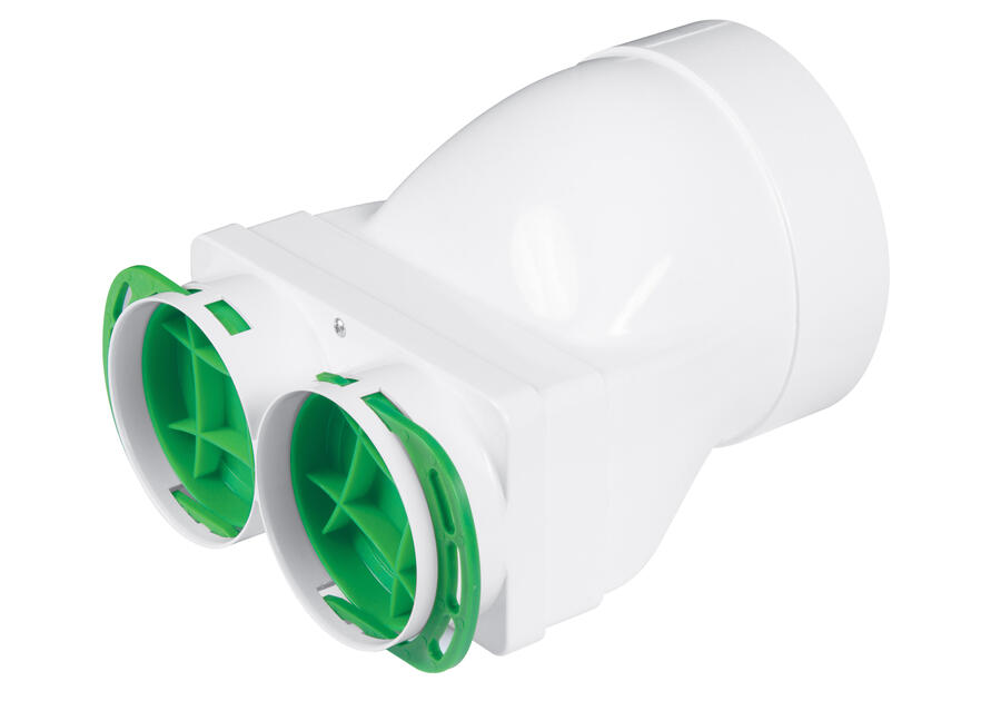 Zdjęcie: Skrzynka rozprężna pozioma fi125-2x75 AWENTA PRO