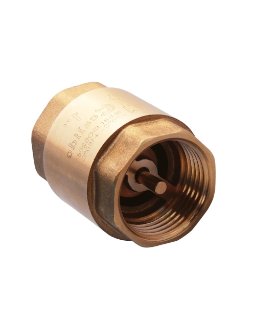 Zdjęcie: Zawór zwrotny 1 1/2" w/w z mosiężnym grzybkiem CALIDO