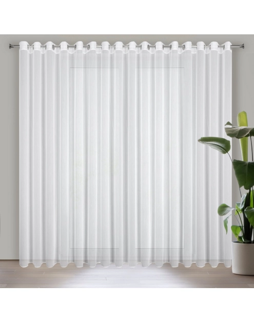 Zdjęcie: Firana gotowa Kalia 300x260 cm biały EUROFIRANY