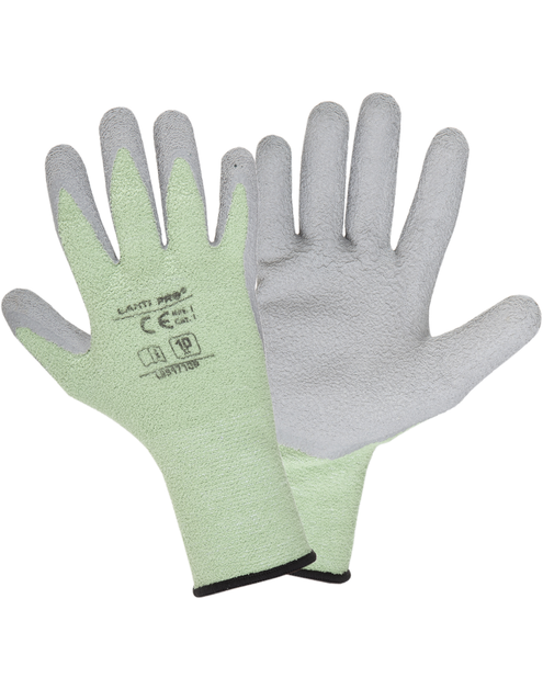 Zdjęcie: Rękawice ociepielane zielono-szare,  8, CE, LAHTI PRO
