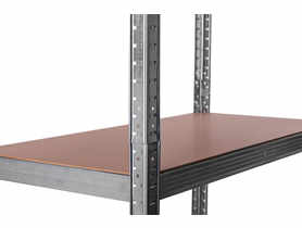 Regał metalowy 220x110x45 cm ocynkowany 5-półkowy z MDF 5 mm TC-085A PSB