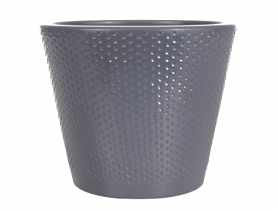 Osłonka doniczkowa doniczkowa 213 - 17 cm ciemny grafit CERMAX