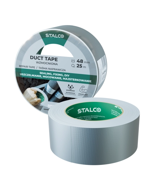 Zdjęcie: Taśma naprawcza duct tape 48 mm x 5 m STALCO