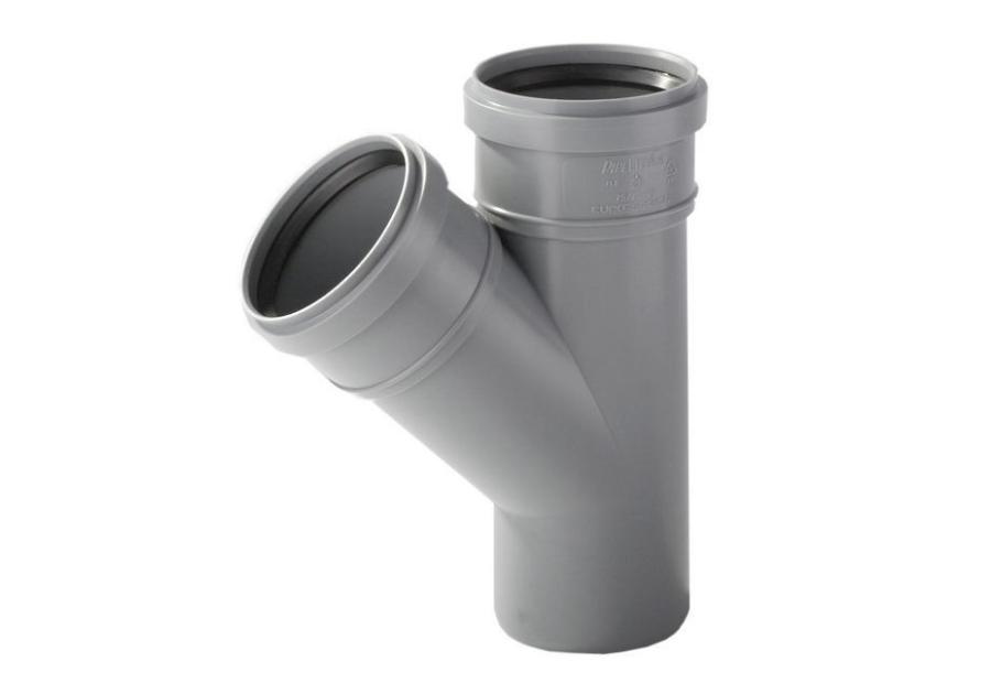 Zdjęcie: Trójnik kanalizacyjny SZ 75/50 67 stopni Comfort PIPELIFE