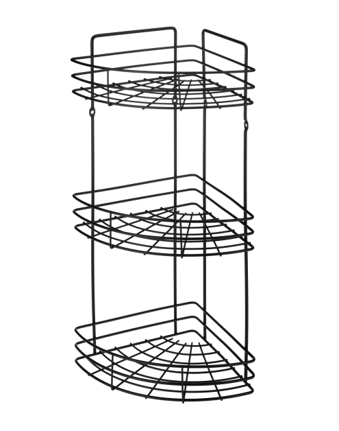 Zdjęcie: Półka narożna black 3-półki GALICJA