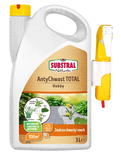 Zdjęcie: Środek chwastobójczy Naturen AntyChwast Total Hobby spray 3 L SUBSTRAL