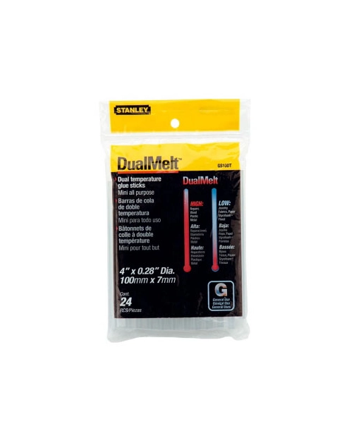 Zdjęcie: Klej Dual Temp Mini 7mm, 4" 24 szt. STANLEY