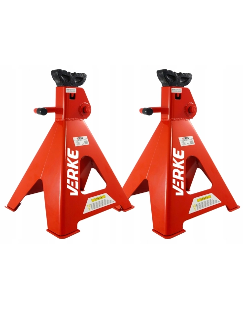 Zdjęcie: Podstawki warsztatowe 12T para czerwone RED VERKE