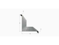 Zdjęcie: Scala obróbka przyścienna kolor ocynk