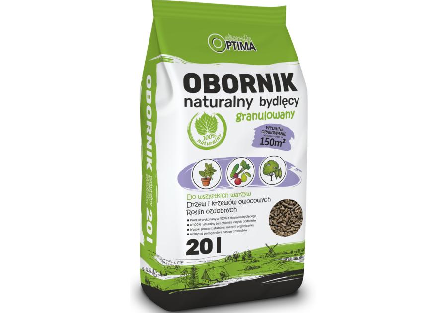 Zdjęcie: Obornik naturalny bydlęcy granulowany Optima 20L BIOVITA
