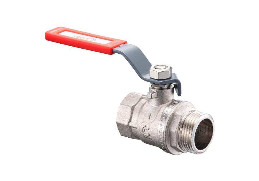 Zdjęcie: Zawór kulowy z rączką S30 W/Z 11/4", PN30 pełen nikiel CALIDO