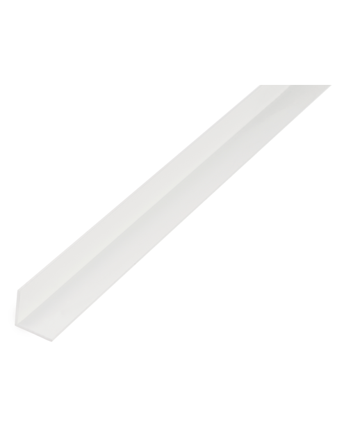 Zdjęcie: Profil kątowy PVC biały 1000x15x15x1,2 mm ALBERTS
