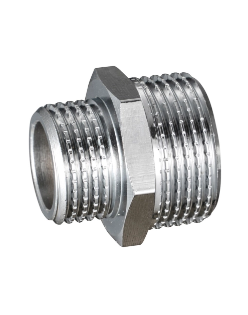 Zdjęcie: Nypel redukcyjny 1/2"X3/8"chrom CALIDO
