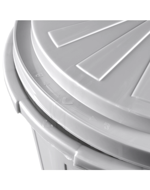 Zdjęcie: Pojemnik do segregacji Mats 50 L silver KEEEPER