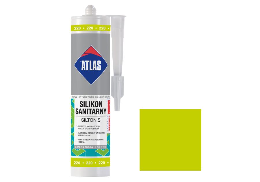 Silikon sanitarny Silton S awokado ATLAS