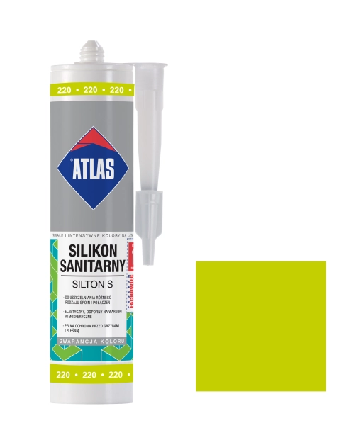 Zdjęcie: Silikon sanitarny Silton S awokado ATLAS