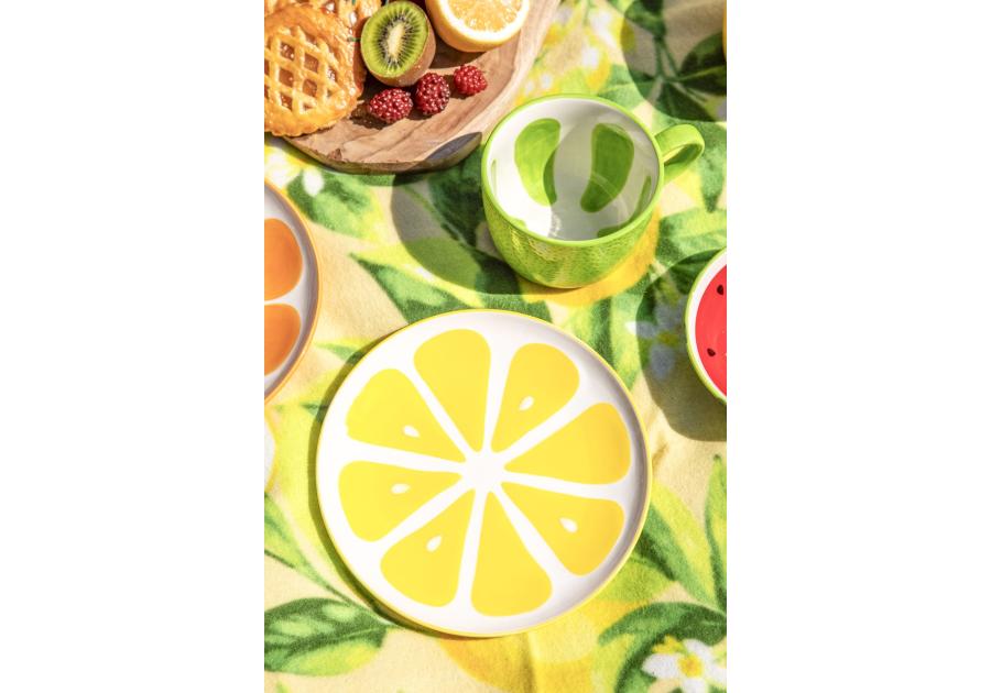 Zdjęcie: Talerz ceramiczny Tropicana cytryna 20 cm ALTOM DESIGN