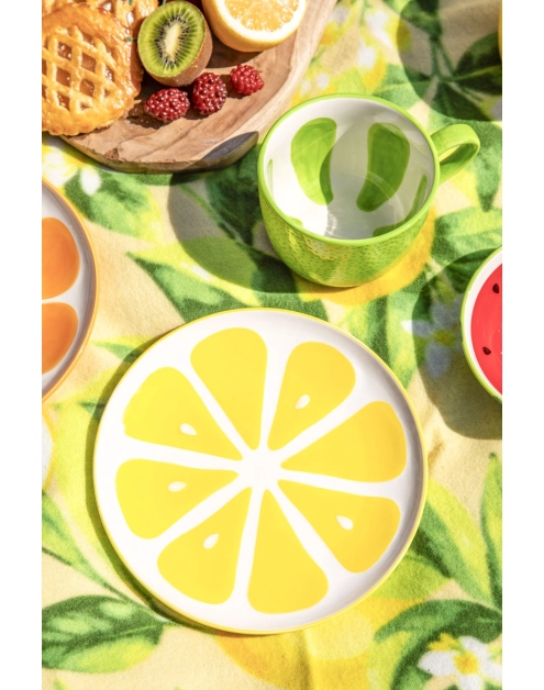 Zdjęcie: Talerz ceramiczny Tropicana cytryna 20 cm ALTOM DESIGN