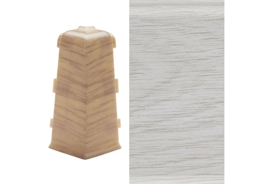 Zdjęcie: Narożnik zewnętrzny do listwy Lars 2 szt. śnieżny jesion ARBITON