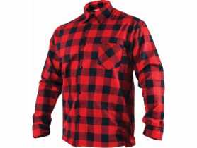 Koszula flanelowa Square czerwona XL STALCO