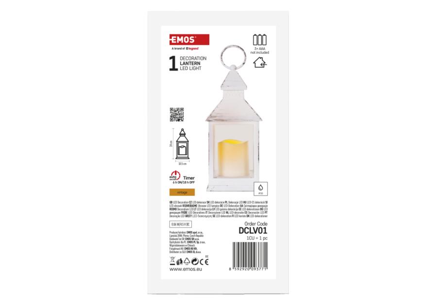 Zdjęcie: Latarnia LED 3xAAA biała ZY2114 EMOS