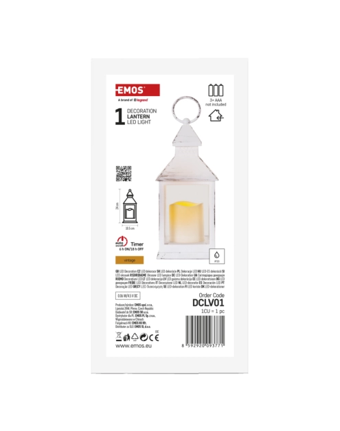 Zdjęcie: Latarnia LED 3xAAA biała ZY2114 EMOS