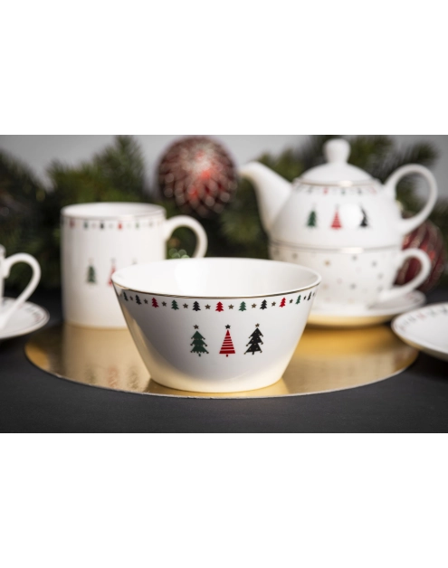 Zdjęcie: Miska stożek Modern tree 14 cm 620 ml ALTOM DESIGN