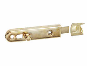 Zasuwa meblowa mosiądzowana 70x16 mm ALBERTS