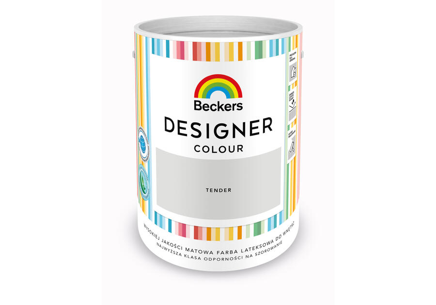 Zdjęcie: Farba lateksowa Beckers Designer Colour Tender 5 L BECKERS