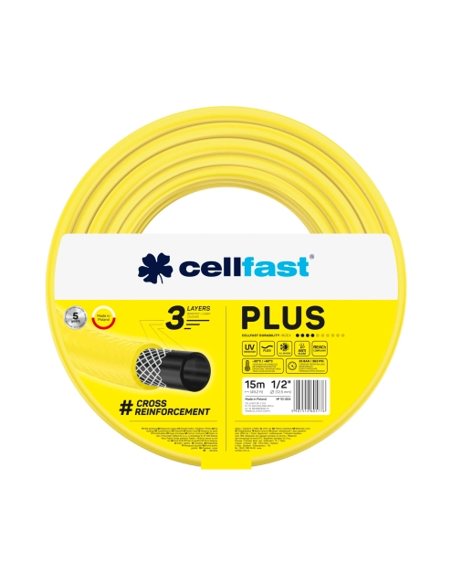 Zdjęcie: Wąż ogrodowy Plus 1/2" 15 m CELLFAST