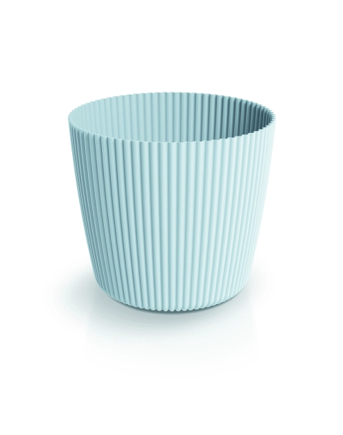 Zdjęcie: Doniczka Milly Round jasny szary, wysokość 17,3 cm PROSPERPLAST