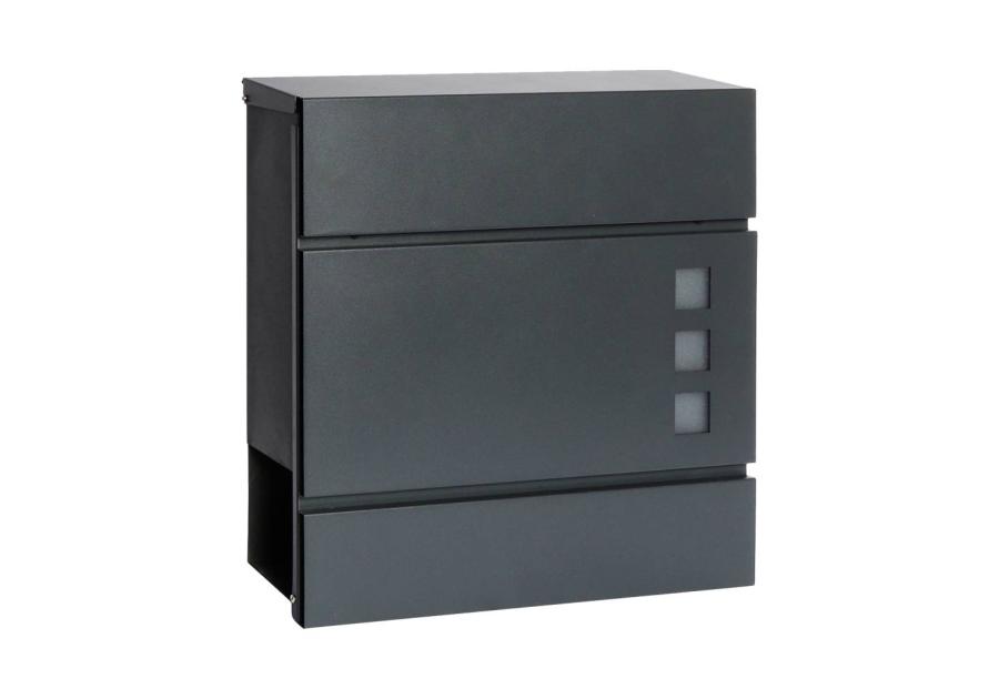 Zdjęcie: Skrzynka na listy Cruz grafit METRO