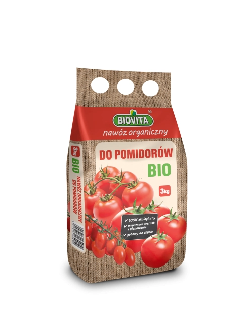 Zdjęcie: Nawóz organiczny do pomidorów BIO granulat 3 kg BIOVITA