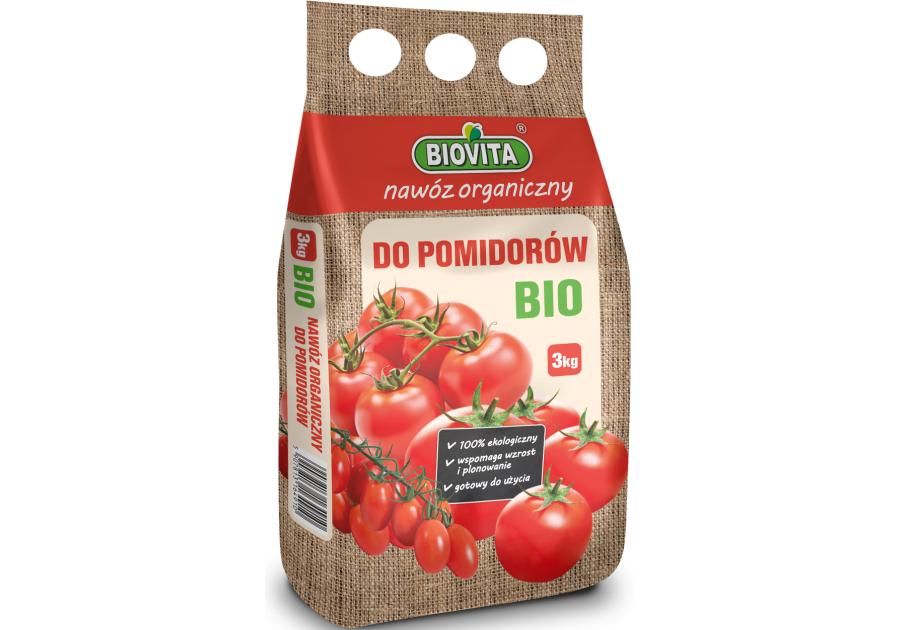 Zdjęcie: Nawóz organiczny do pomidorów BIO granulat 3 kg BIOVITA