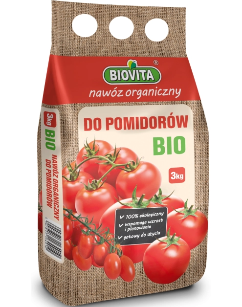 Zdjęcie: Nawóz organiczny do pomidorów BIO granulat 3 kg BIOVITA