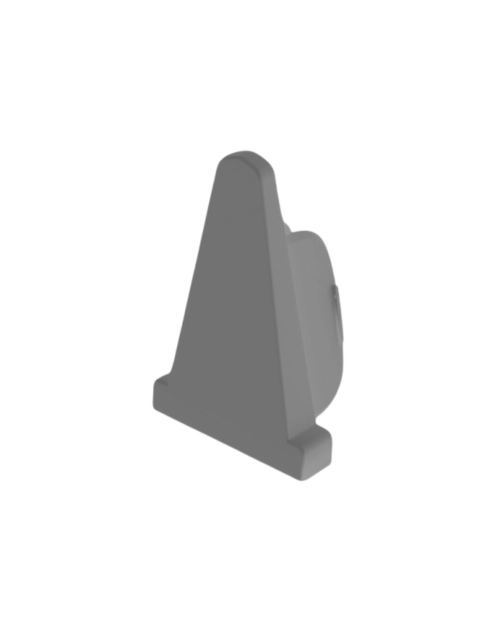 Zdjęcie: Zatyczka PVC do listwy do boniowania BP19, BP19 CAP szary ciemny BELLA PLAST