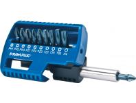 Zdjęcie: Zestaw bitów 25 mm PZ1 PZ2, PZ3, PH1, PH2,PH3, T20, T25, T30 adapter 60 mm - blister - RAWLPLUG