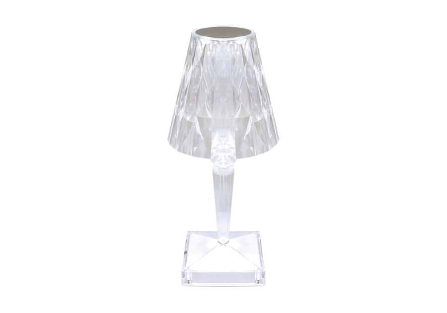 Zdjęcie: Lampka stołowa SMD LED Dabi Crystal WW CW kolor przezroczysty max 0,7 W STRUHM
