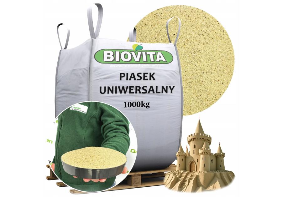 Zdjęcie: Piasek uniwersalny w big bagu 1000 kg BIOVITA