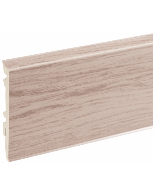 Zdjęcie: Listwa przypodłogowa PVC Masterline 1,3x8 cm, 2,2 m Chalky brown Mat CEZAR