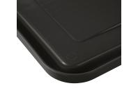 Zdjęcie: Pokrywa do pojemnika Robert i kosza transport box mała grafit KEEEPER