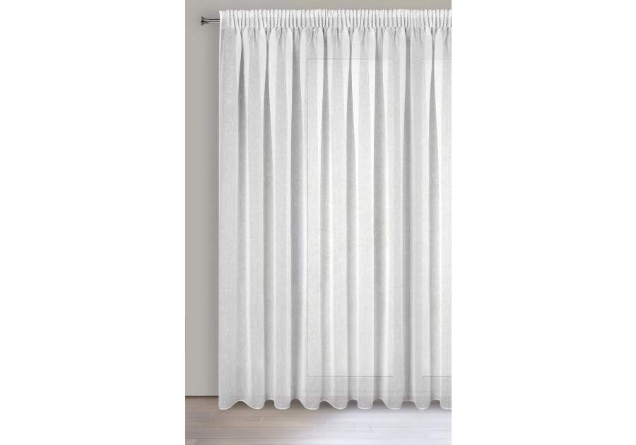 Zdjęcie: Firana gotowa Sonia na taśmie 300 x 250 cm biały EUROFIRANY