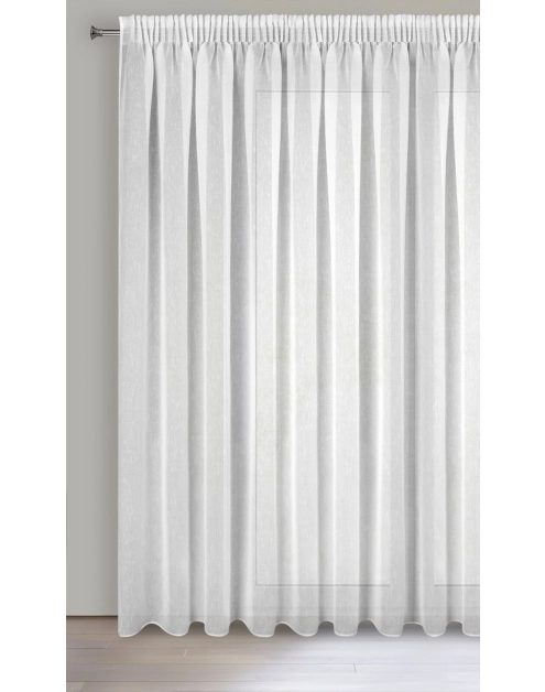 Zdjęcie: Firana gotowa Sonia na taśmie 300 x 250 cm biały EUROFIRANY