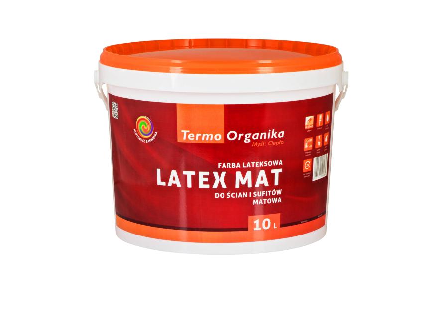 Zdjęcie: Farba Latex Mat 10 L TERMO ORGANIKA